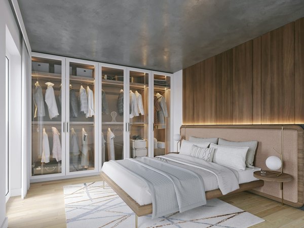 How to Design a Space-Efficient, Built-In Wardrobe for a Small Bedroom?